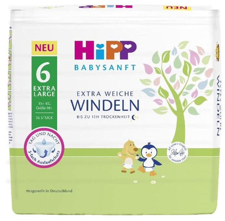 Windeln Extra Large 6 Einzel