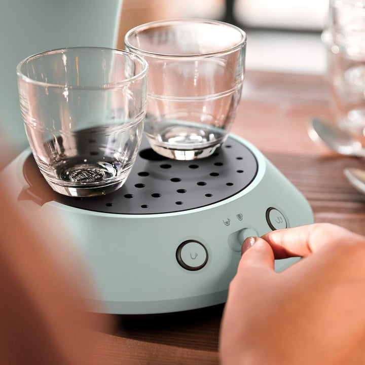 Philips Senseo Original Plus, aparat de cafea cu doze (selecție a intensității cafelei, tehnologie coffee boost, fabricat din plastic reciclat), Mint, (CSA210/20)