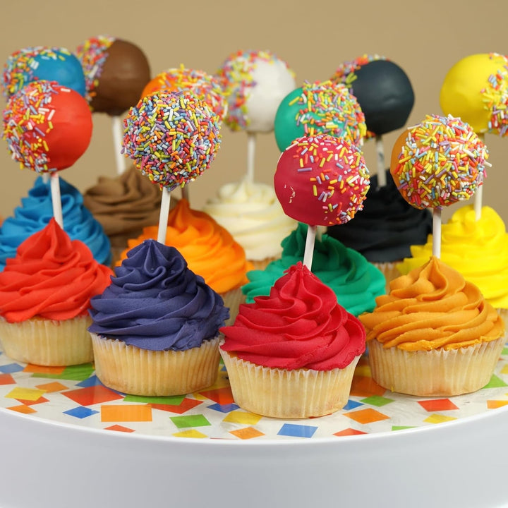 Pastă colorantă alimentară Sugarflair Colourflex Extra Paste roz - Colorant alimentar comestibil pentru cremă de unt, ciocolată, pastă de zahăr, glazură, fondant, mixuri pentru prăjituri, aluat și multe altele - 25g