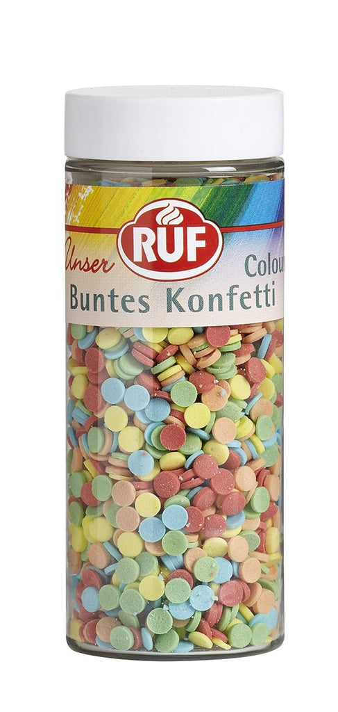 RUF Sprinkle si Decoratiuni din Zahar pentru prajituri, mix de culori, 55 grame