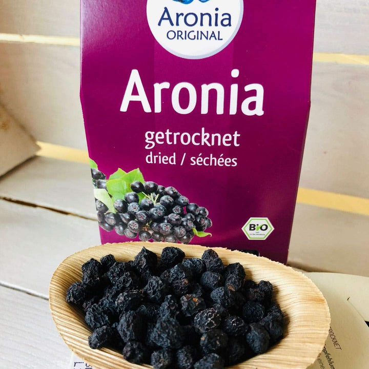 Aronia ORIGINAL, Fructe de aronia deshidratate, fără conservanți, fără zahăr adăugat, 500 grame