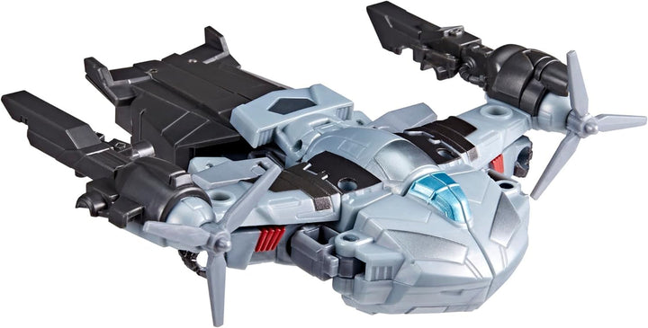 Jucărie Transformers Earthspark Deluxe Class Megatron, figurină de acțiune înaltă de 12,5 cm, jucărie robot pentru copii cu vârsta peste 6 ani