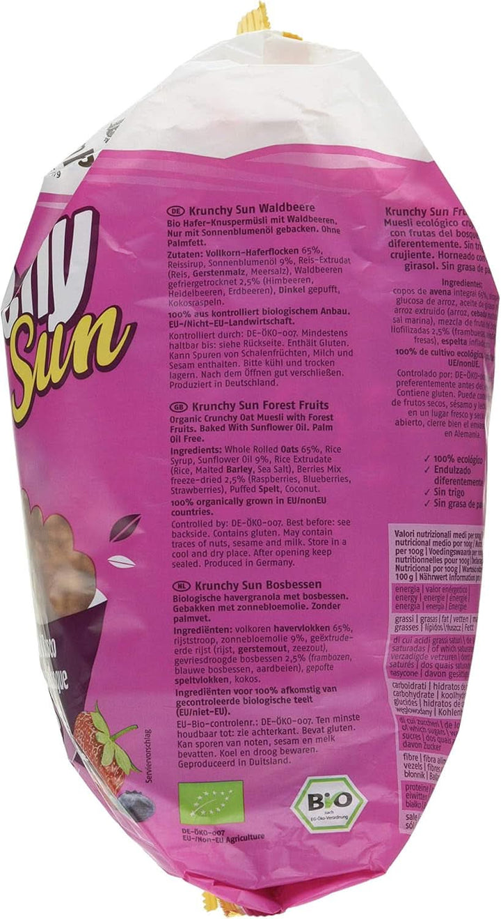 Barnhouse Muesli Krunchy Sun Fruits, 750 grame