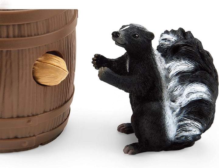 Schleich 42532 Fun around the nut , De la 3 ani, WILD LIFE - Set de joacă, 6 piese