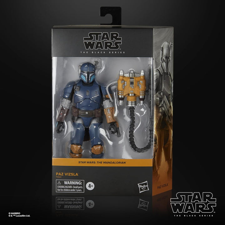 Star Wars seria neagră Paz Vizsla, figură de acțiune Deluxe (15 cm) Star Wars: Mandalorian
