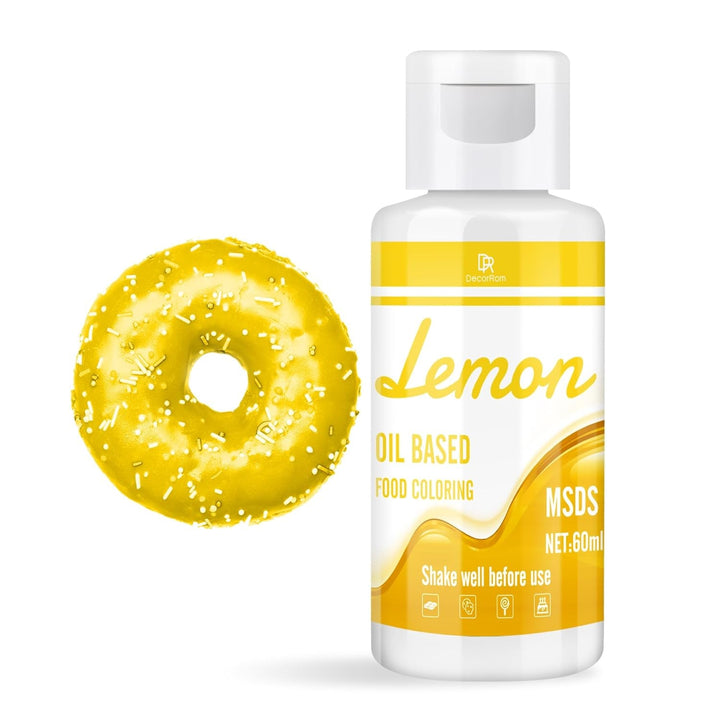 Fettlösliche Lebensmittelfarbe Für Schokolade - 60Ml Ölbasis Lebensmittelfarben Für Fondant, Torten Dekoration, Backen - Flüssige Food Coloring Für Kakaobutter, Buttercream, Kuchen (Schwarz)