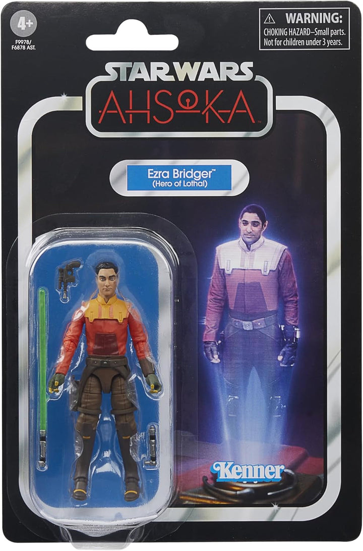 Star Wars Colecția Vintage Ezra Bridger (Erou din Lothal), Figură de acțiune Star Wars: Ahsoka, Scară 9,5 cm