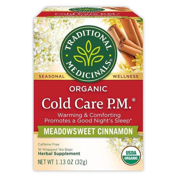 Tea, Organic Cold Care PM, Get a Good Night'S Sleep, 16 Tea Bags Tea USA Naty Shop Default Title