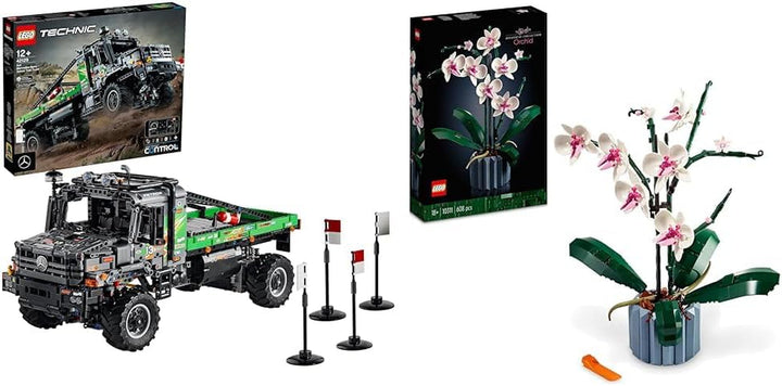 LEGO 42129 Technic 4X4 Mercedes-Benz Zetros Offroad Truck, mașină controlată de la distanță, jucărie camion controlată prin aplicație, idee de cadou pentru adulți și copii, bărbați și femei