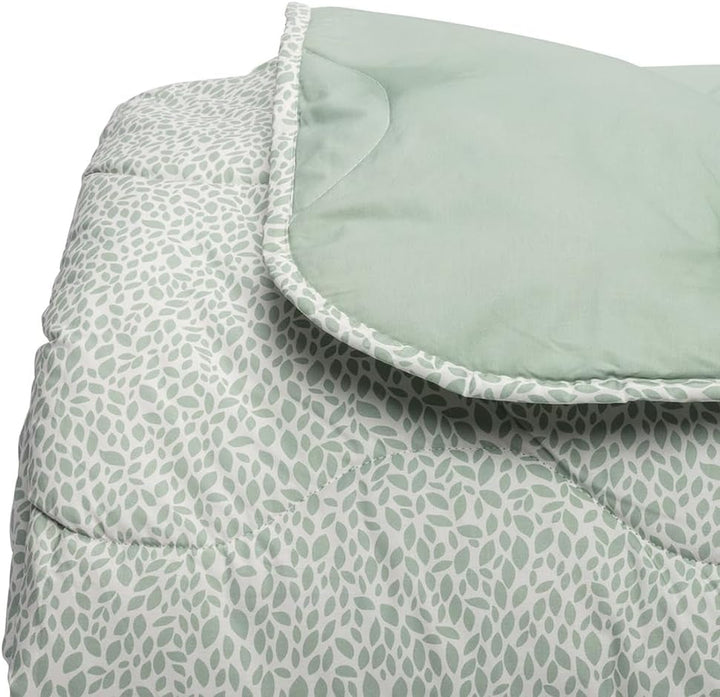 Foppapedretti Notte & Natura salvie petale cuvertură, capac, 100% bumbac, fabricat în Italia
