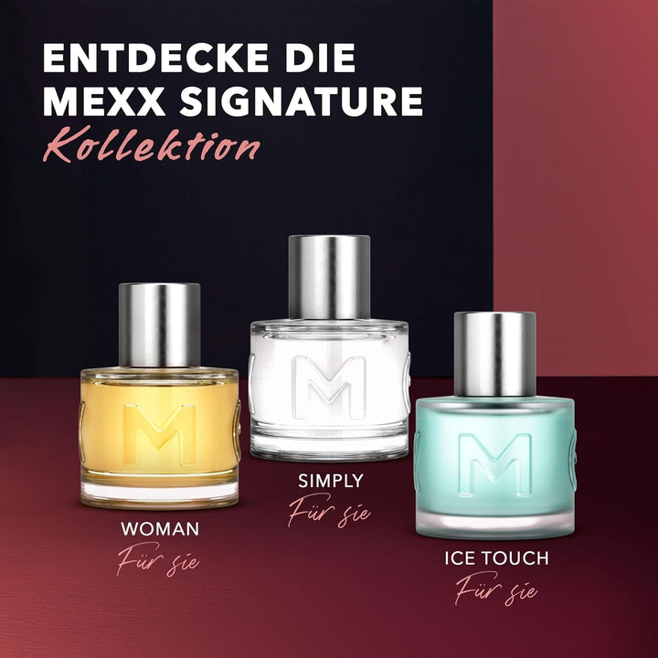 Apă de toaletă MEXX BLACK Woman, parfum captivant și intens cu note fructate pentru femei senzuale, 30 ml