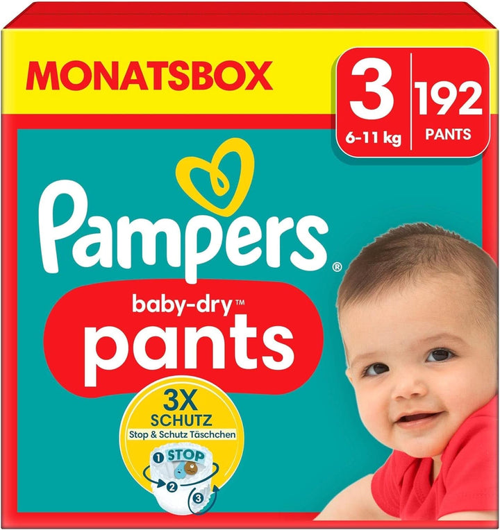 Pampers Windeln Pants Größe 5 Baby-Dry, 160 Windeln, 12Kg-17Kg, 360° Fit Hilft, Auslaufen Zu Verhindern