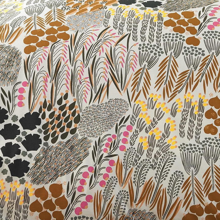 MARIMEKKO Set de lenjerie de pat Queen, lenjerie de pat din bumbac percale cu fețe de pernă asortate, decor de casă pe tot parcursul anului (Pieni Letto, Multicolor, pat Queen size) Plapumi si pilote Naty Shop