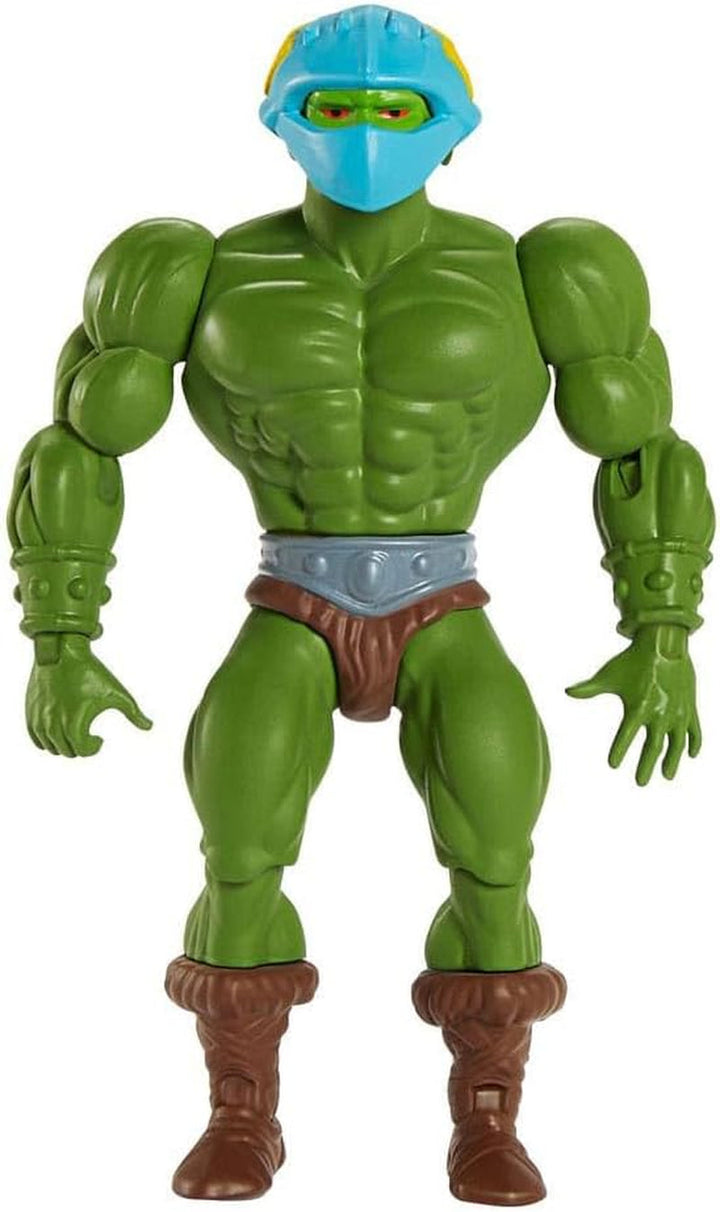 MASTERS of the UNIVERSE Action Figures - Colecție cu He-Man și Skeletor, 14 cm, 16 articulații, ambalaj retro, broșură mini-comic, pentru colecționari și copii de la 6 ani, HKM77