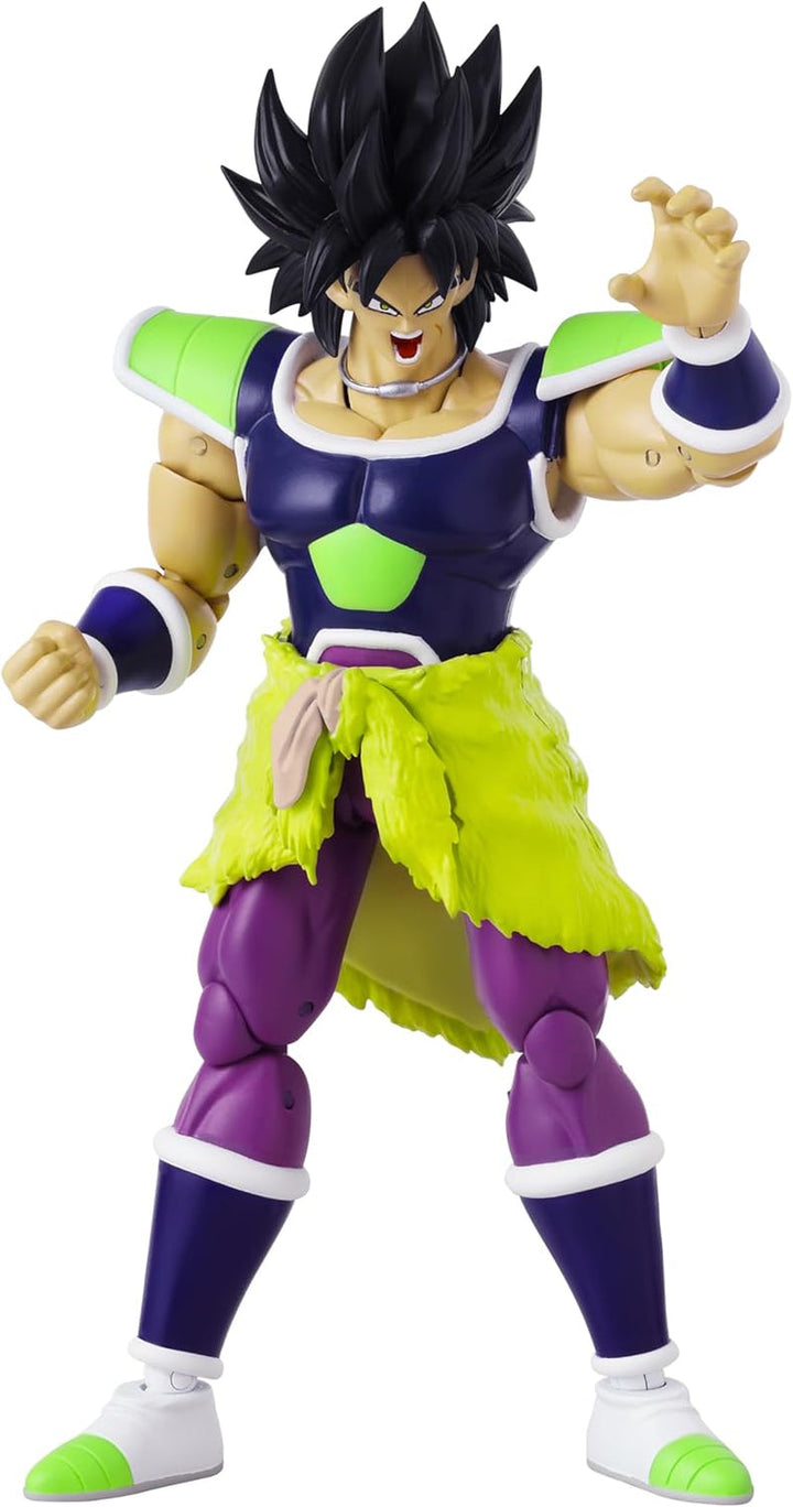 BANDAI - Dragon Ball Super - Figurine Dragon Stars 17 Cm - Super Saiyan Broly - Figura articulată Broly - Licența oficială Dragon Ball - Jucărie pentru copii 4+ ani - 36190J