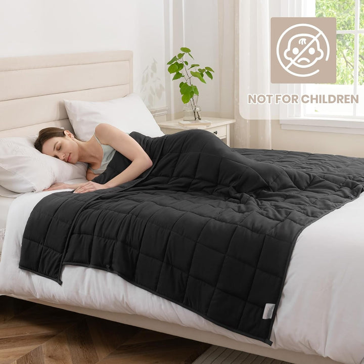 Good Nite Pătură ponderată adulți Grey Pătură de relaxare pentru și pentru relaxare Pătură ponderată Grey 125X150Cm 4Kg