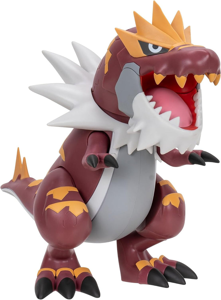 Pokemon PKW3422 - Figura Epic Monargoras, figură mobilă oficială, 30 cm