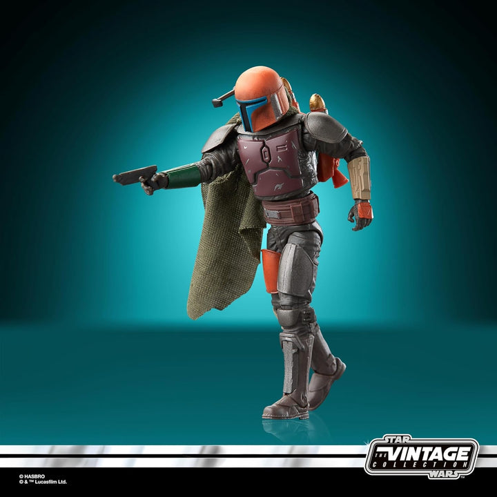 Star Wars Colecția Vintage Mandalorian Judge, Figura de acțiune Mandalorian, Scară 9.5 Cm