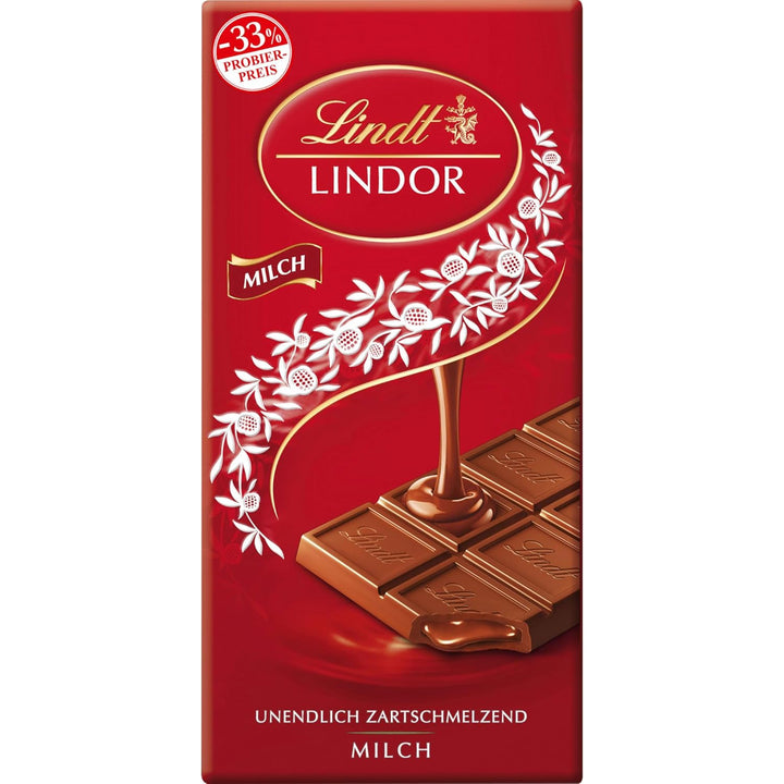 Lindt Schokolade LINDOR Pistazie, Promotion | 100 G | Feinste Vollmilch-Schokolade Mit Unendlich Zartschmelzender Füllung Mit Pistaziengeschmack | Schokoladentafel | Schokoladengeschenk, 2023 Version