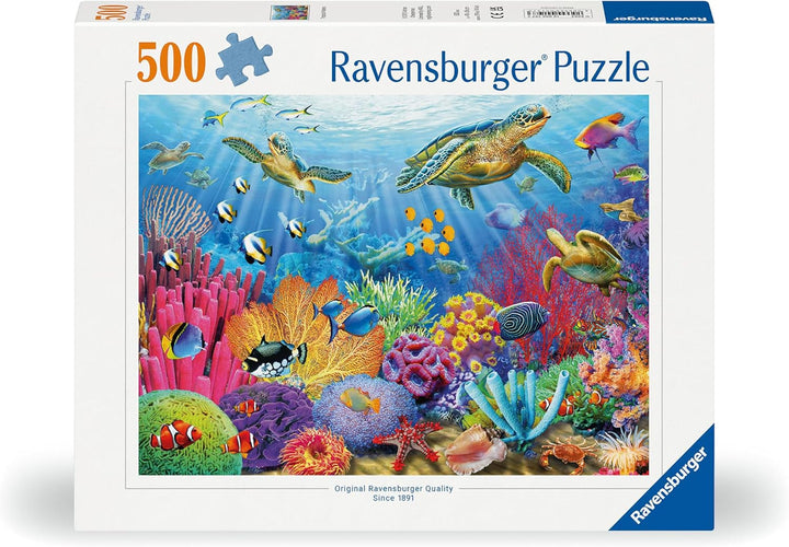 Ravensburger Puzzle 12000197 - Scufundare distractivă sub apă - 500 piese