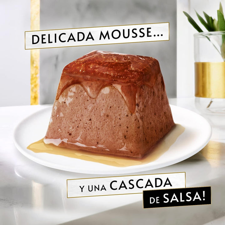 Purina Revelations Mousse With Sauce, hrană umedă pentru pisici Ox, 6 pachete cu 4 piramide, 57 G - 24