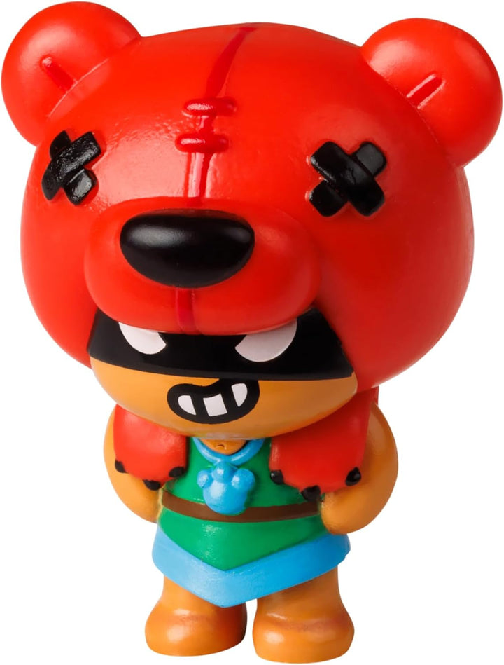 Bizak Brawl Stars 64112017-1 figură, 1 bucată, figură de 4 cm în cutie surpriză, joc multiplayer de lupte, vârsta peste 3 ani