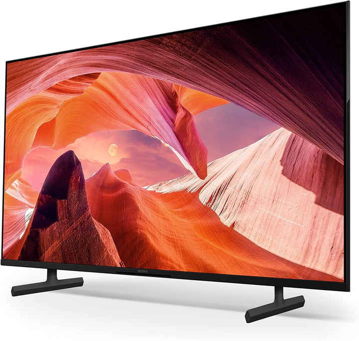 Sony BRAVIA, KD-43X80L, 43 Zoll Fernseher, LED, 4K HDR, Google TV, Smart TV, Works with Alexa, BRAVIA CORE, TRILUMINOS PRO, HDMI 2.1, Gaming-Menü Mit ALLM