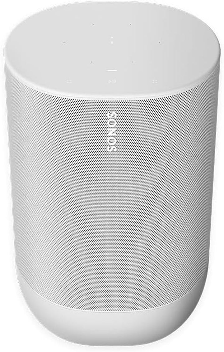 Sonos Move Smart Speaker (Wasserfester WLAN Und Bluetooth Lautsprecher Mit Alexa Sprachsteuerung, Google Assistant Und Airplay 2 – Kabellose Outdoor Musikbox Mit Akku Für Musikstreaming) Schwarz