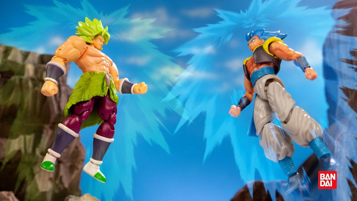 BANDAI - Dragon Ball Super - Figurine Dragon Stars 17 Cm - Super Saiyan Broly - Figura articulată Broly - Licența oficială Dragon Ball - Jucărie pentru copii 4+ ani - 36190J