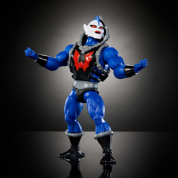 Masters of the Universe Origins Action Figure Hordak din colecția de desene animate, aproximativ 14 cm înălțime, răufăcător al hoardei sălbatice din serialul TV din anii 1980, 16 puncte de mișcare, broșură mini-comic, JBM79