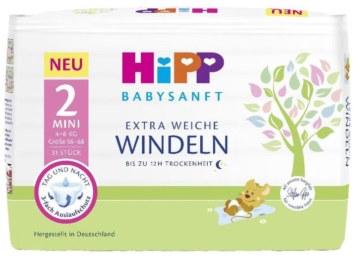 Scutece Hipp Mini, marimea 2