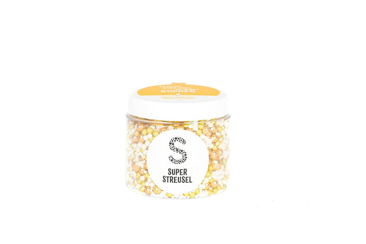 Super Streusel Gold Glimmer, Sprinkles cu tematica de Crăciun, 180 grame