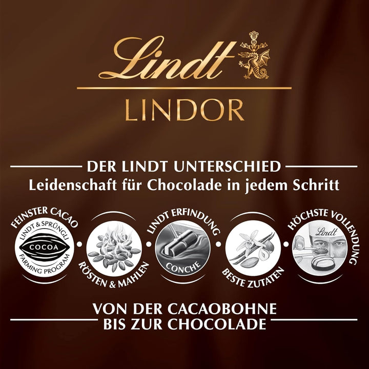 Lindt Schokolade LINDOR Pistazie, Promotion | 100 G | Feinste Vollmilch-Schokolade Mit Unendlich Zartschmelzender Füllung Mit Pistaziengeschmack | Schokoladentafel | Schokoladengeschenk, 2023 Version