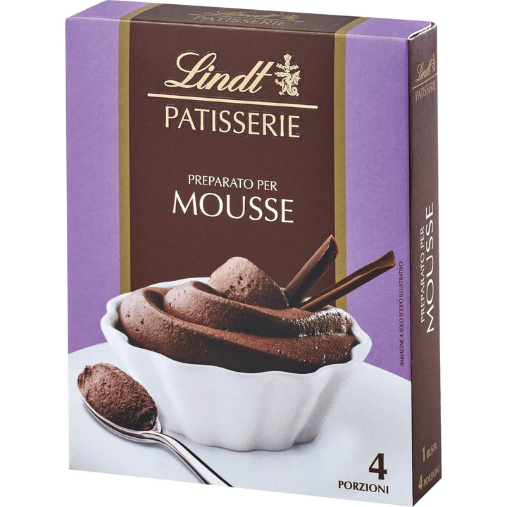 Lindt Schokolade - PATISSERIE Mousse Au Chocolat | 6 X 110 G | Backmischung Für 4 Portionen Fluffige Mousse Al Cioccolato Aus Feinster Schokolade | Patisserie | Backmischung | Schokoladengeschenk