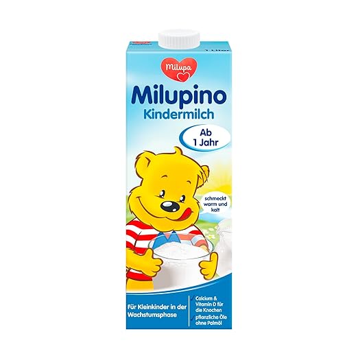 Lait infantile Milupino prêt à boire (6X1L), dès 1 an, pour les jeunes enfants en phase de croissance