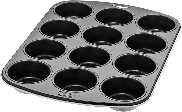 Original Kaiser Classic plus Muffinform Für 12 Muffins, Muffinform Blech 38X27 Cm, Antihaftbeschichtet, Standardgröße, Cupcake Formen, Muffin Backform, Rot