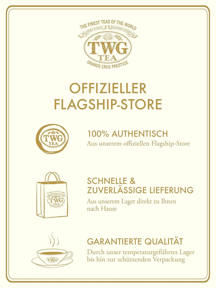 TWG Tea | Ceai englezesc pentru micul dejun | Ceai negru | Cu aromă plină și note florale | Cutie haute couture, 110 g | Set cadou