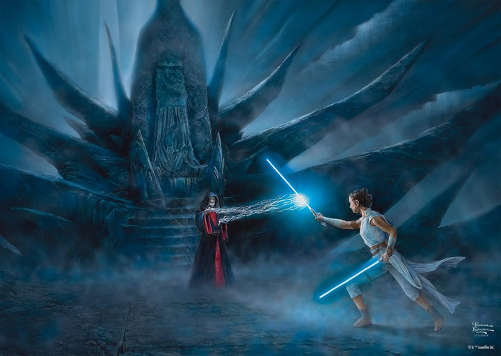 Schmidt Spiele 58430 Thomas Kinkade, Star Wars, Trezirea lui Reys, puzzle jigsaw 1000 piese