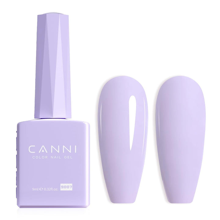Ojă gel CANNI, semipermanentă, violet închis, ojă, gel UV, se detașează prin înmuiere, manichiură
