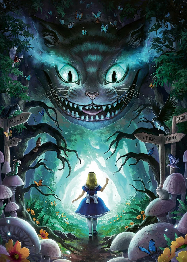 Ravensburger Puzzle 12000526 - Aventuri cu Alice - Puzzle de 1000 de piese pentru adulți și copii de la 14 ani,