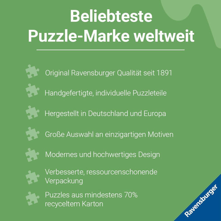 Ravensburger Puzzle 12000356 1000 piese - Răsărit de soare deasupra lacului Matheson, Noua Zeelandă - Puzzle pentru adulți și copii de la 14 ani, ediție specială Amazon [Exclusiv la Amazon]