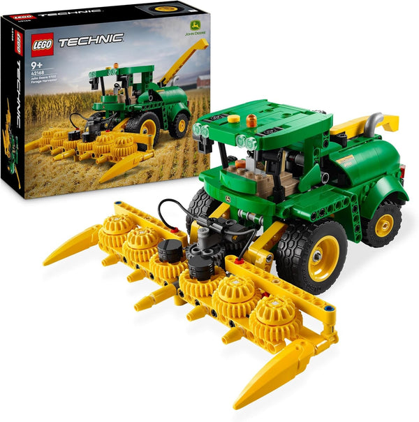 LEGO Technic John Deere 9700 Forage Harvester, Tractor de jucărie pentru copii, set de fermă, model de vehicul cu funcții realiste, cadou pentru băieți și fete de la 9 ani 42168