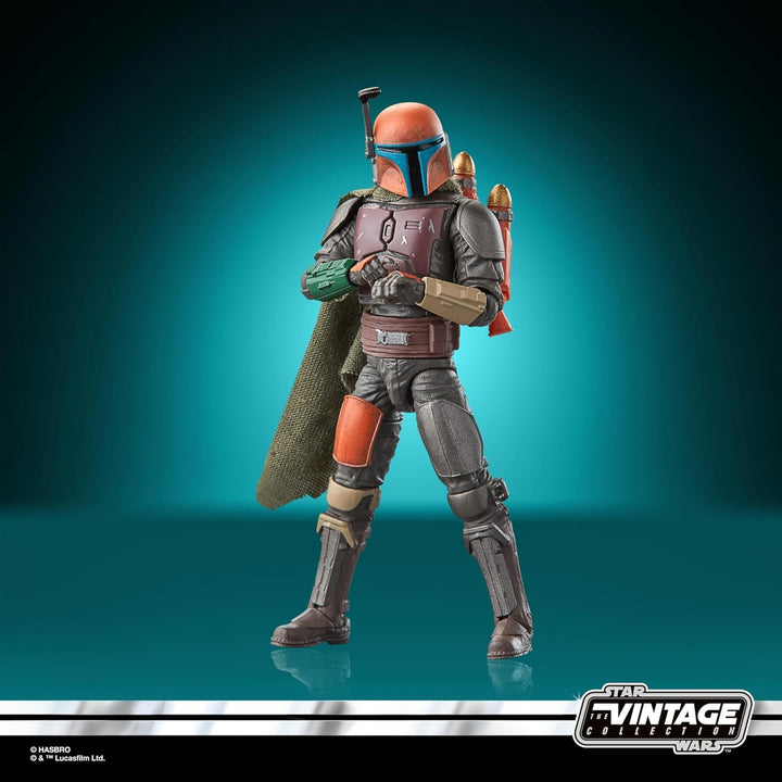Star Wars Colecția Vintage Mandalorian Judge, Figura de acțiune Mandalorian, Scară 9.5 Cm