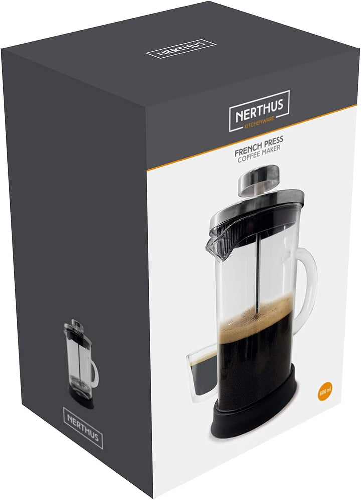 Nerthus FIH 662 filtru de cafea pentru flacon de cafea, sticlă, sticlă, 350 Ml