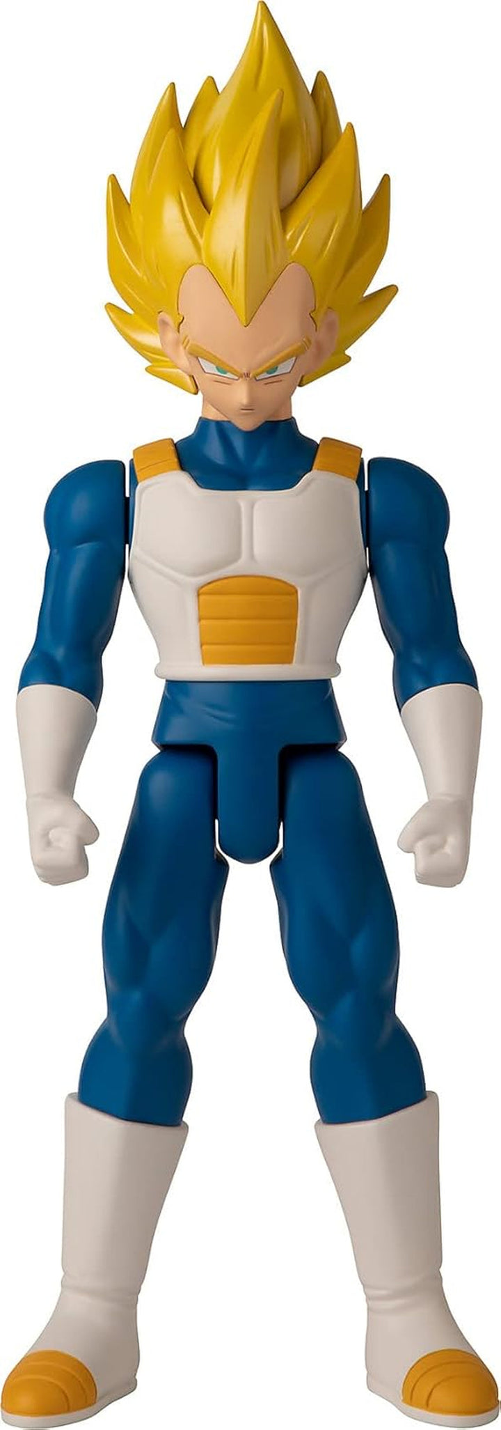 BANDAI - Dragon Ball Super - Giant Limit Breaker Figure 30 Cm - Super Saiyan Vegeta Blue - Licența oficială Dragon Ball - Figură Vegeta mare articulată - Jucărie pentru copii 4+ ani - 36732