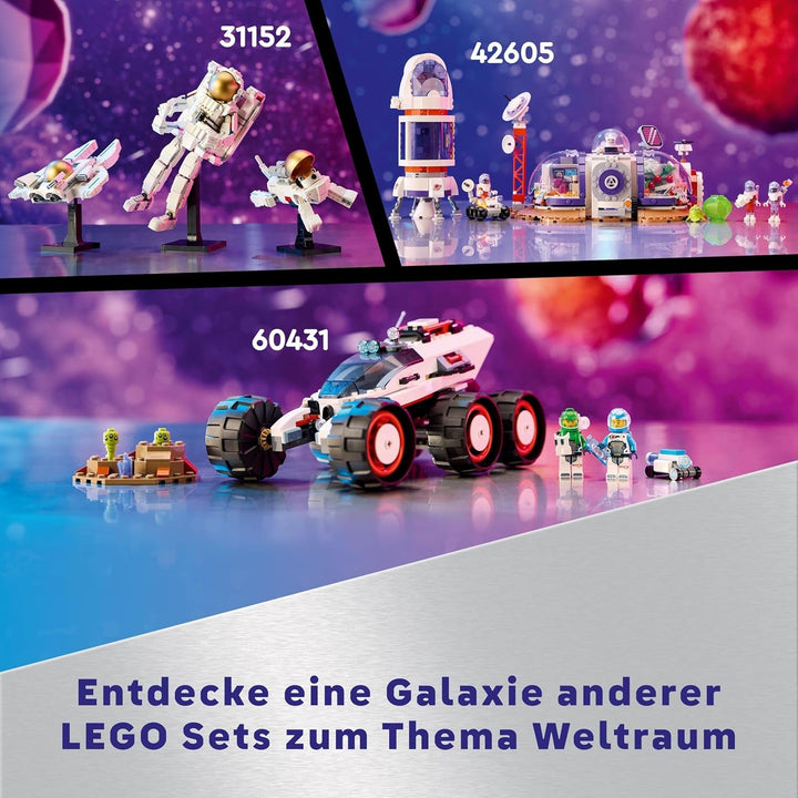 LEGO Technic Vtol transportor spațial LT81, set de construcție spațială, jucărie spațială, navă spațială, set de joacă cu mini-rover, cadou pentru băieți și fete cu vârsta peste 10 ani 42181