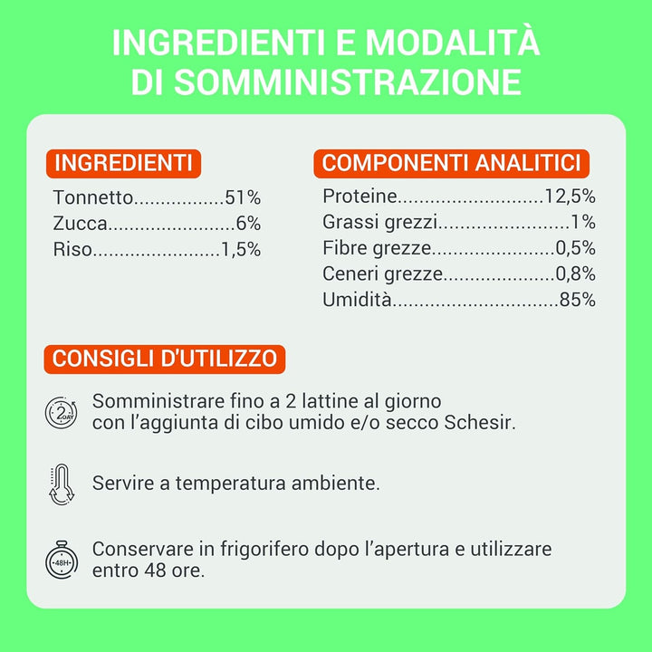 , File de ton cu dovleac în jeleu, Hrană umedă complementară pentru pisici, Rețetă originală, 100% naturală, 12 cutii la 70 G