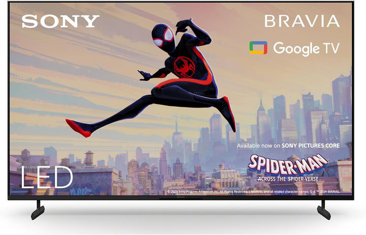 Sony BRAVIA, KD-43X80L, 43 Zoll Fernseher, LED, 4K HDR, Google TV, Smart TV, Works with Alexa, BRAVIA CORE, TRILUMINOS PRO, HDMI 2.1, Gaming-Menü Mit ALLM