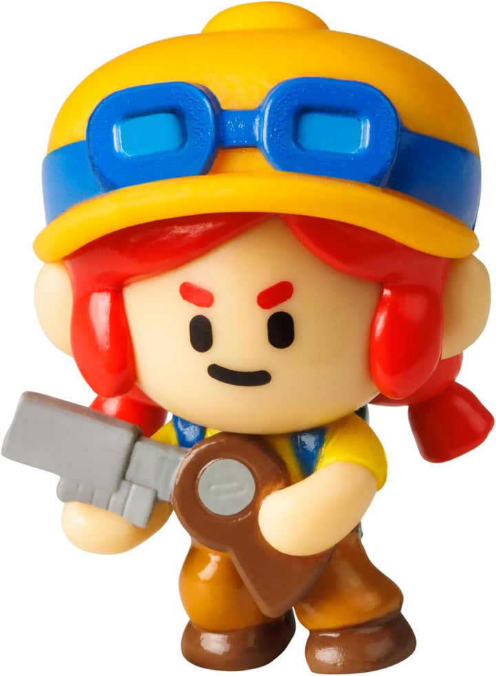 Bizak Brawl Stars 64112017-1 figură, 1 bucată, figură de 4 cm în cutie surpriză, joc multiplayer de lupte, vârsta peste 3 ani