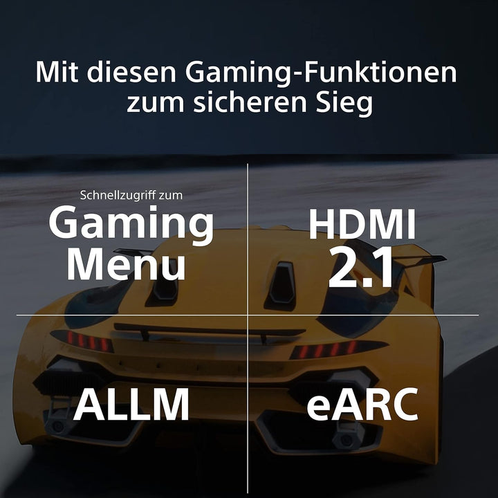 Sony BRAVIA, KD-43X80L, 43 Zoll Fernseher, LED, 4K HDR, Google TV, Smart TV, Works with Alexa, BRAVIA CORE, TRILUMINOS PRO, HDMI 2.1, Gaming-Menü Mit ALLM